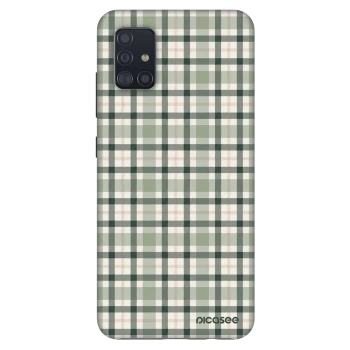 Obal pre Samsung Galaxy A51 A515F - Sage Tartan