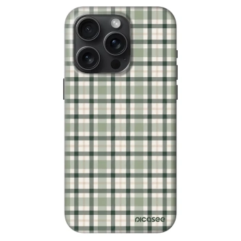 Obal pre Apple iPhone 15 Pro - Sage Tartan