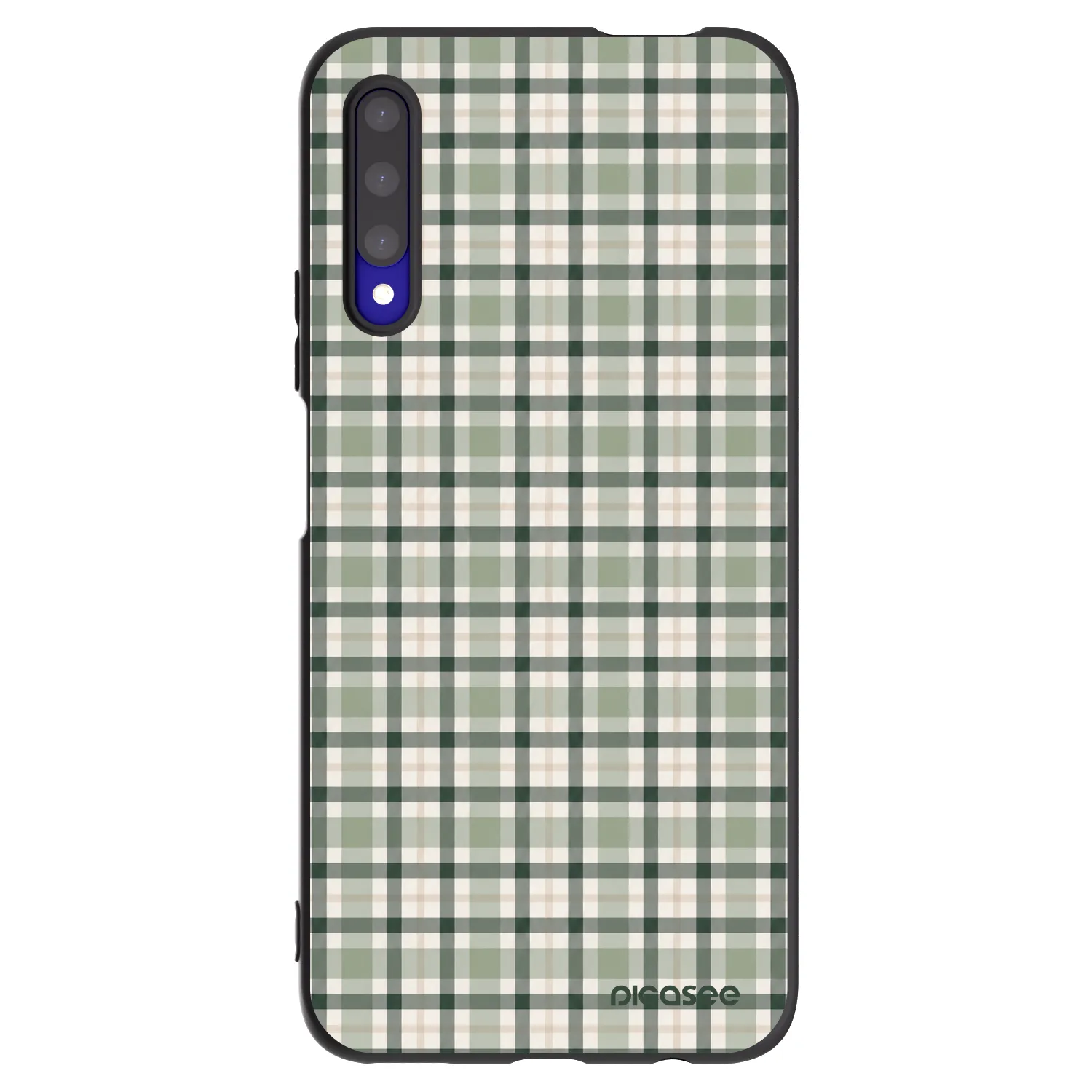 Picasee silikónový čierny obal pre Honor 9X Pro - Sage Tartan