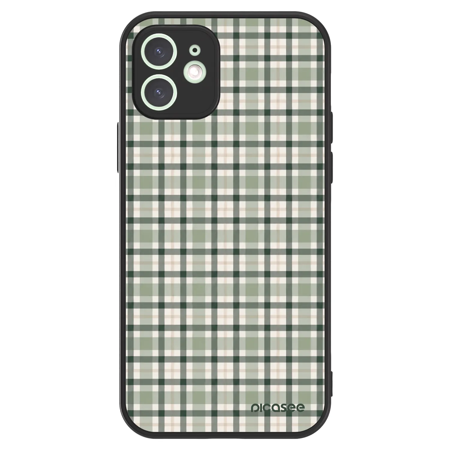 Picasee ULTIMATE CASE pro Apple iPhone 12 - Sage Tartan