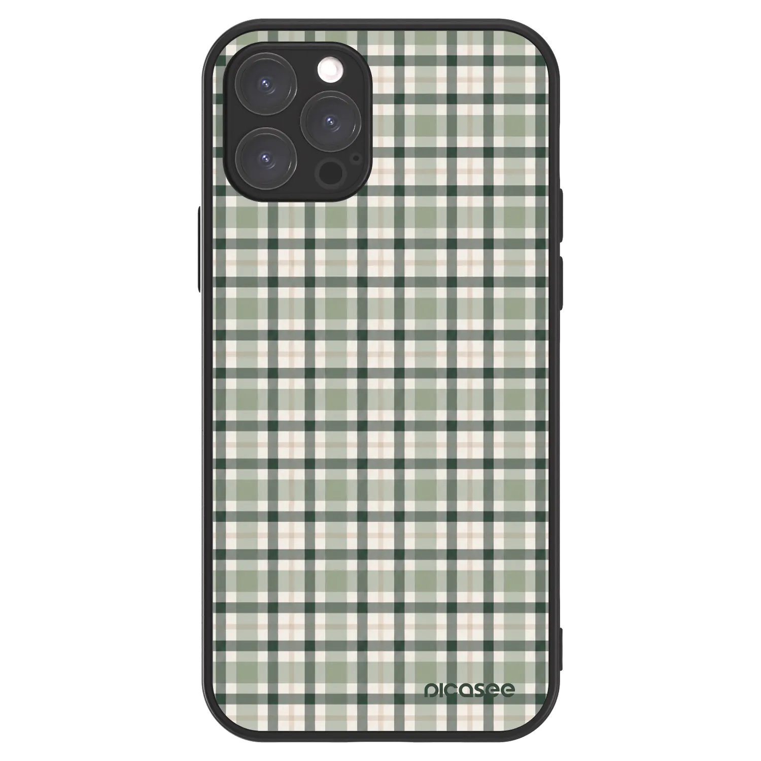 Picasee ULTIMATE CASE pro Apple iPhone 12 Pro - Sage Tartan