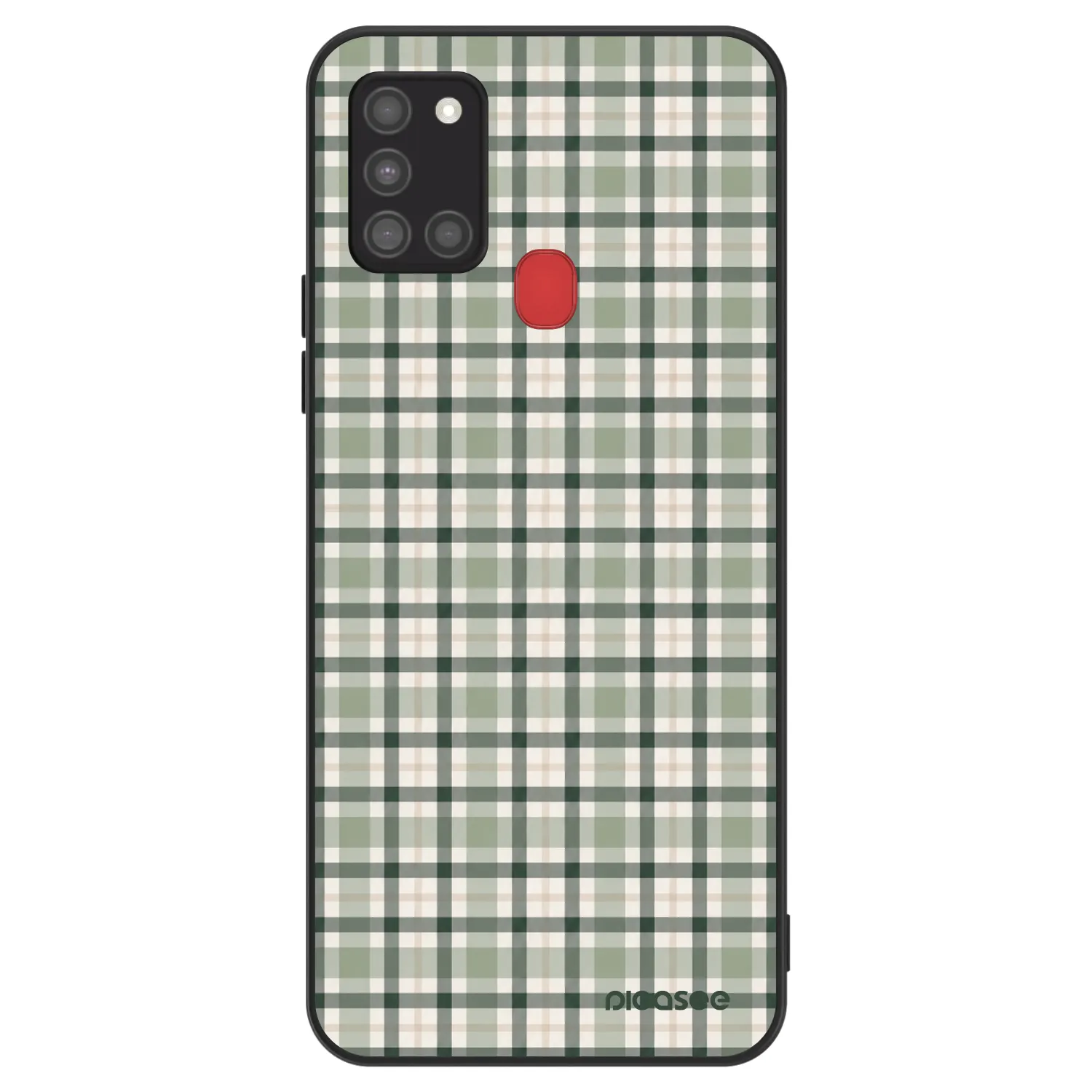 Picasee ULTIMATE CASE pro Samsung Galaxy A21s - Sage Tartan