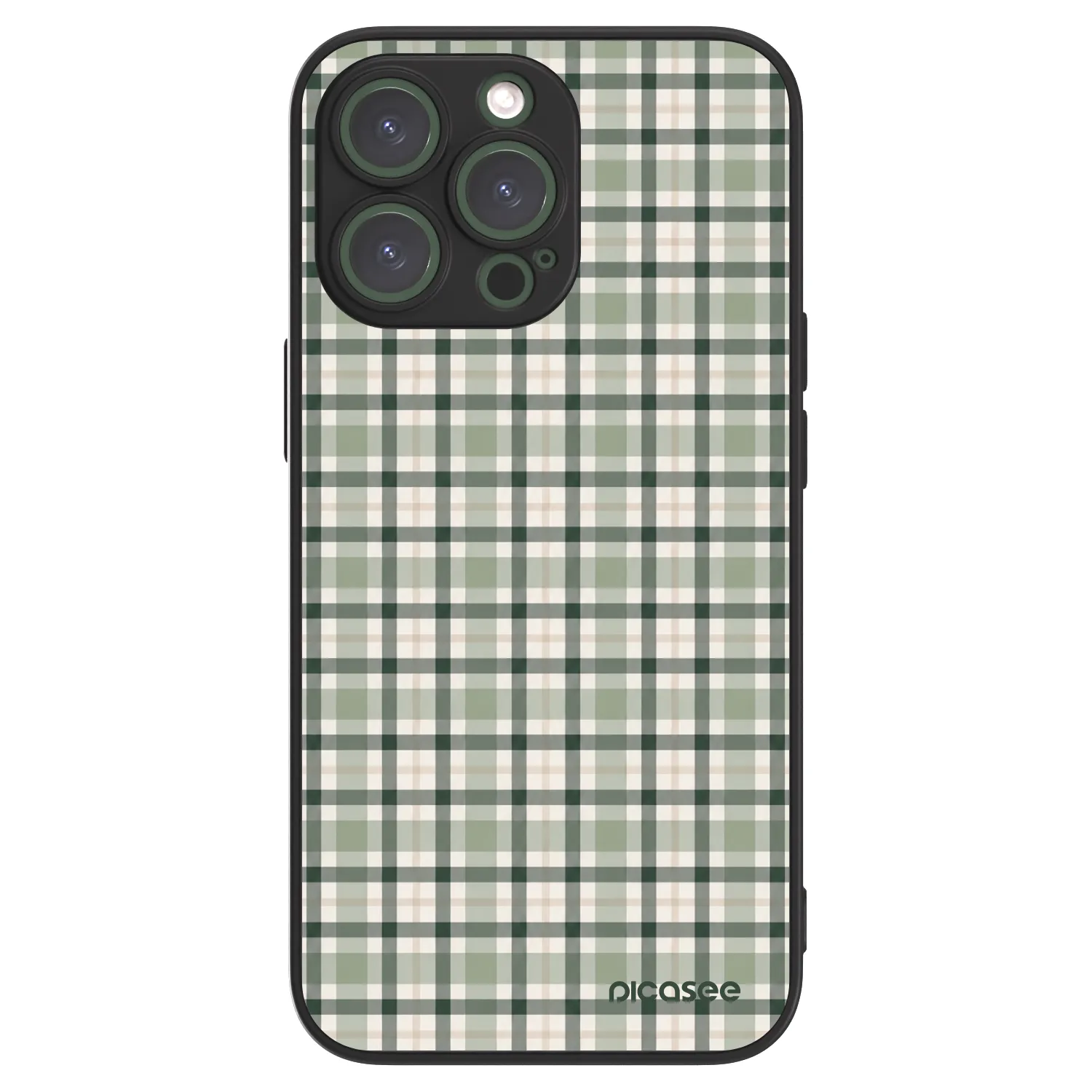 Picasee ULTIMATE CASE pro Apple iPhone 13 Pro - Sage Tartan