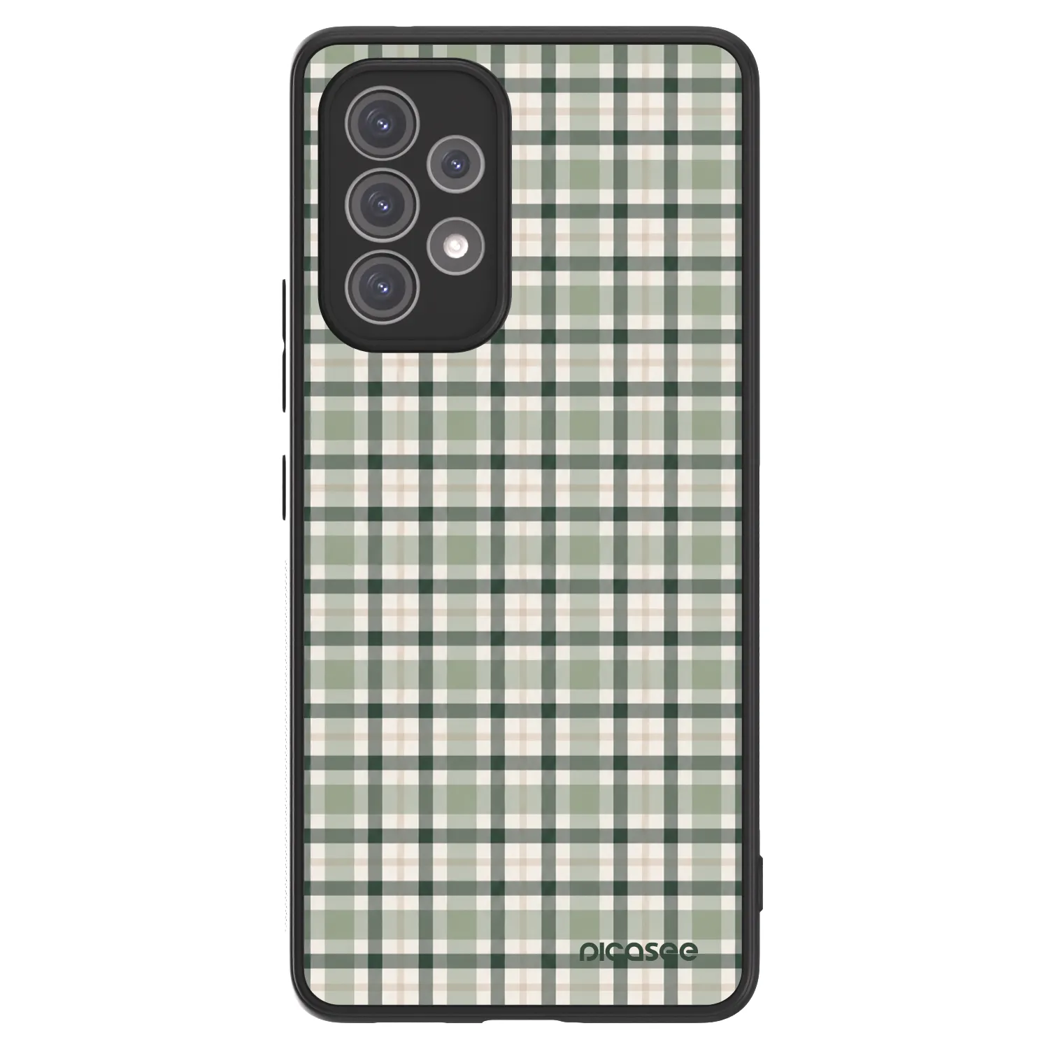Picasee ULTIMATE CASE pro Samsung Galaxy A52s 5G A528B - Sage Tartan