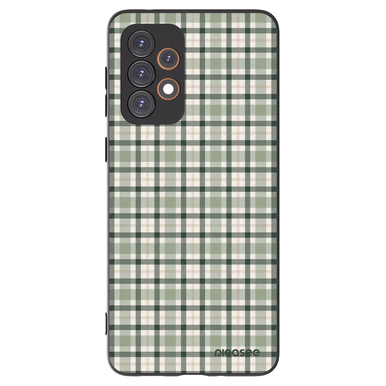 Picasee silikónový čierny obal pre Samsung Galaxy A33 5G A336 - Sage Tartan
