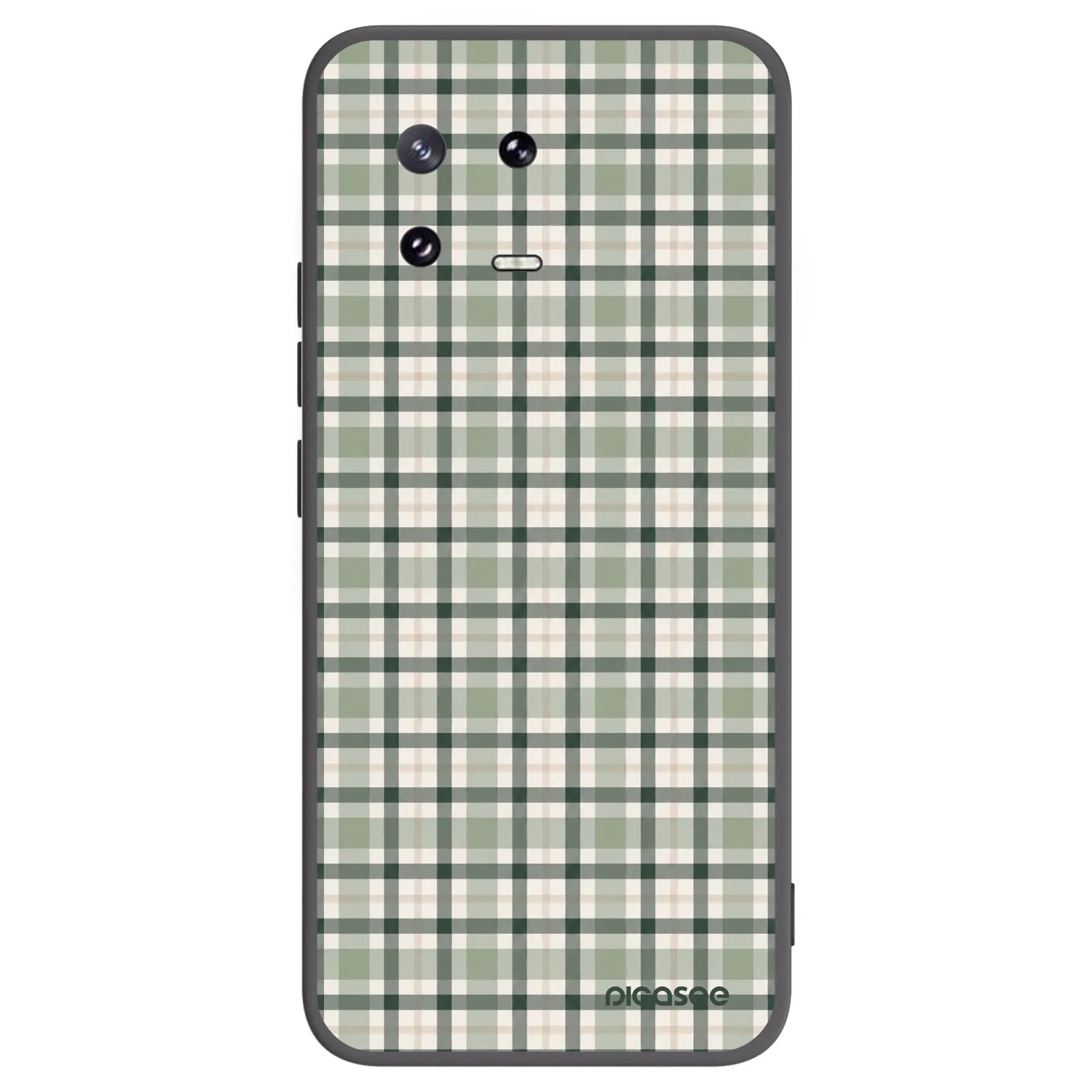 Picasee silikónový čierny obal pre Xiaomi 13 Pro - Sage Tartan