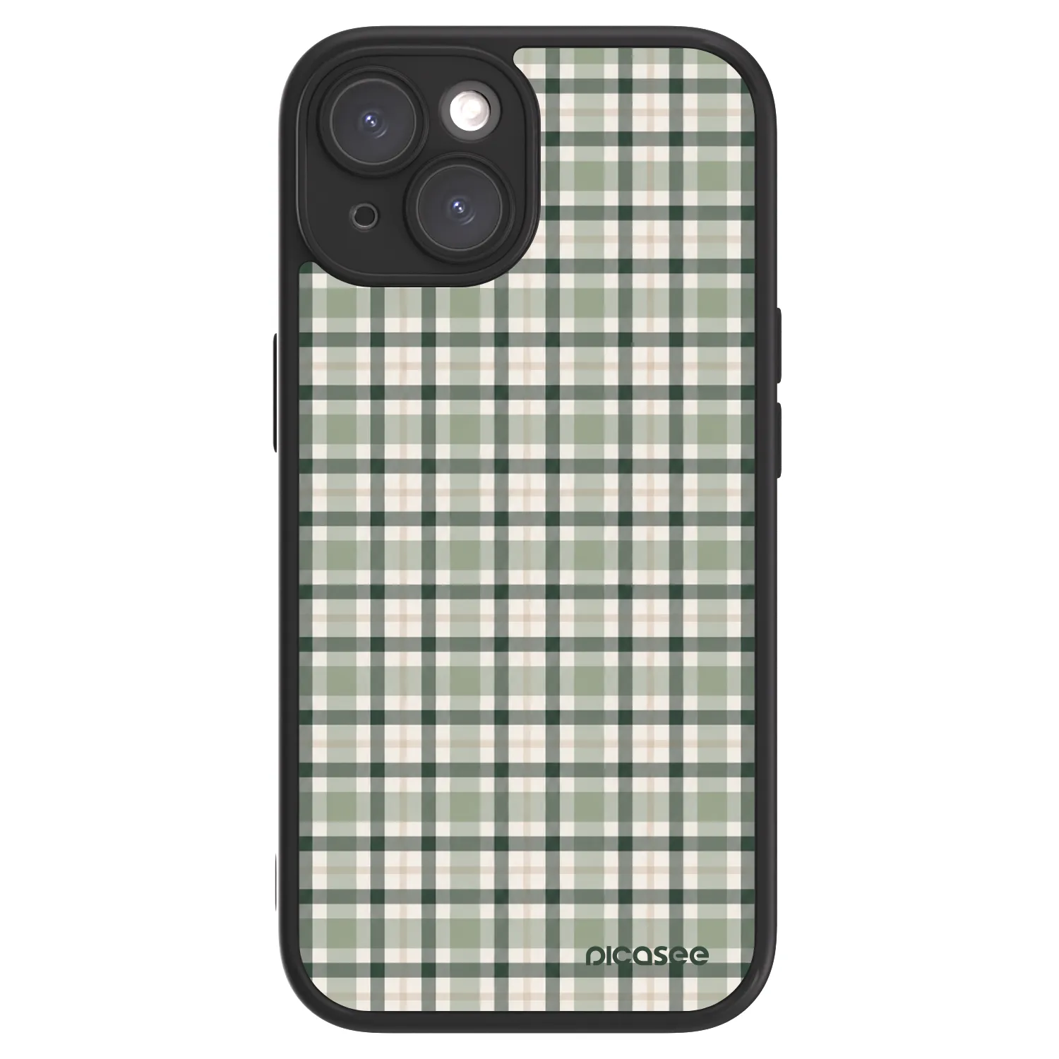 Picasee ULTIMATE CASE pro Apple iPhone 15 - Sage Tartan