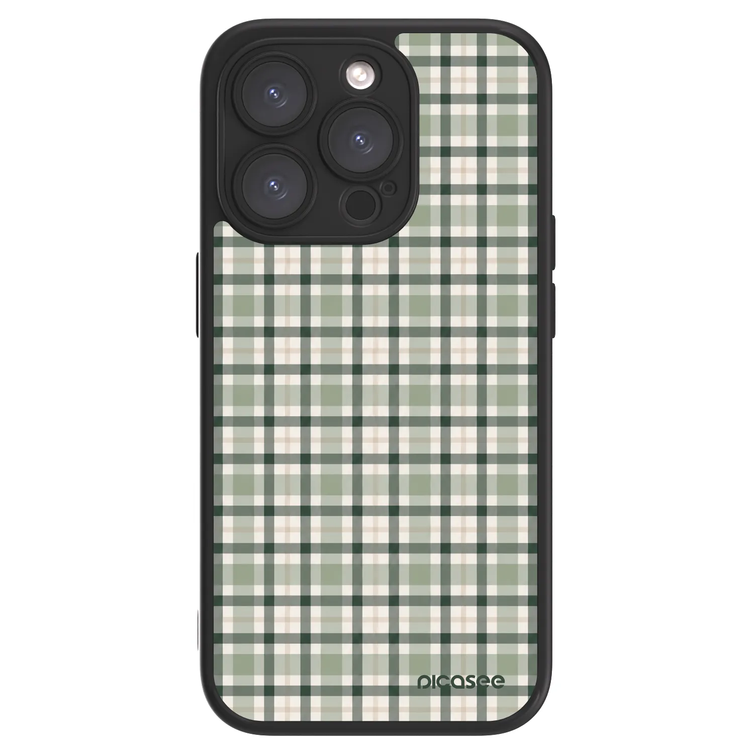Picasee ULTIMATE CASE MagSafe pro Apple iPhone 15 Pro - Sage Tartan