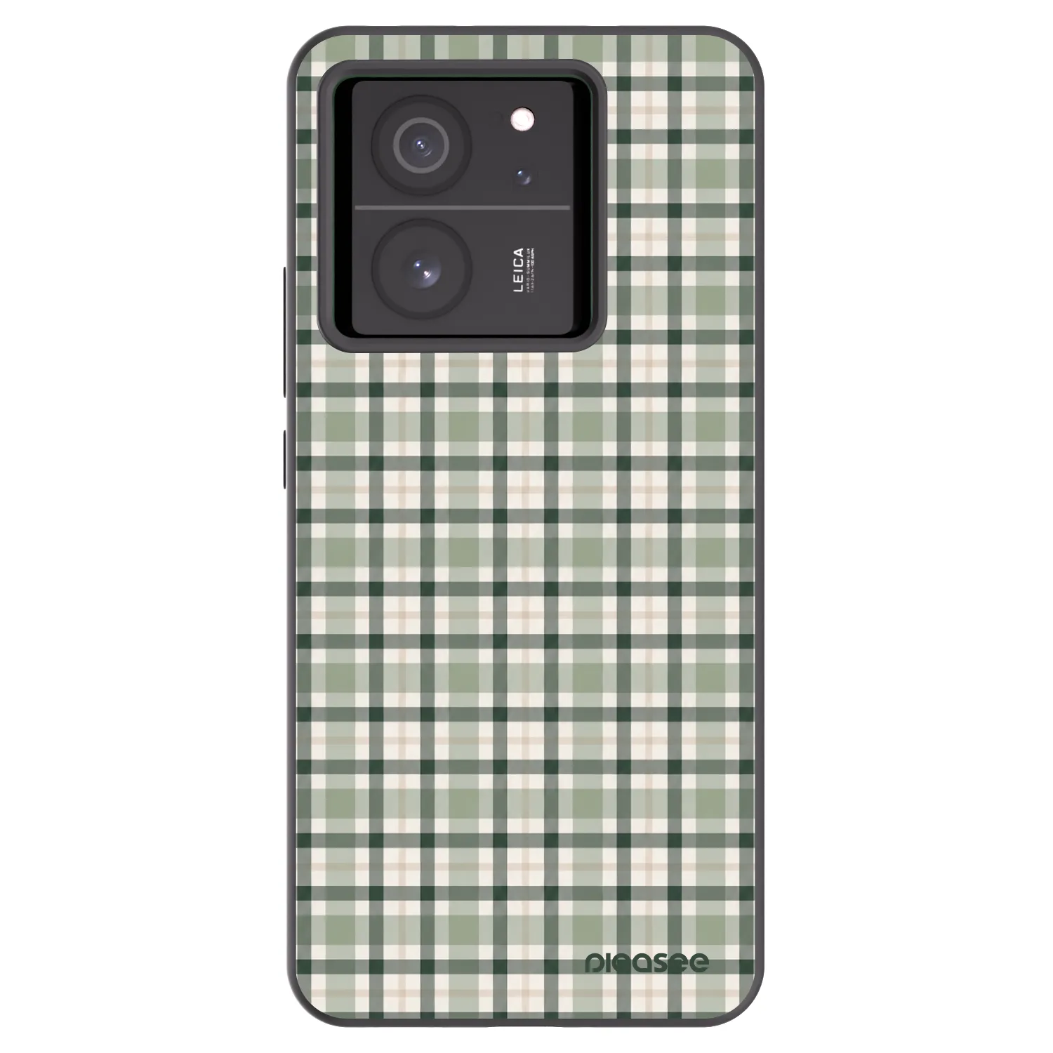 Picasee silikónový čierny obal pre Xiaomi 13T - Sage Tartan