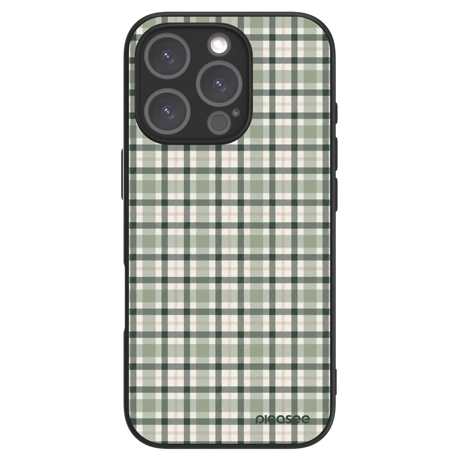 Picasee ULTIMATE CASE pro Apple iPhone 16 Pro - Sage Tartan