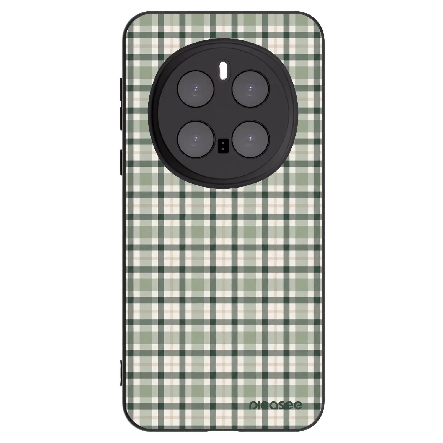 Picasee silikónový čierny obal pre Honor Magic7 Pro 5G - Sage Tartan