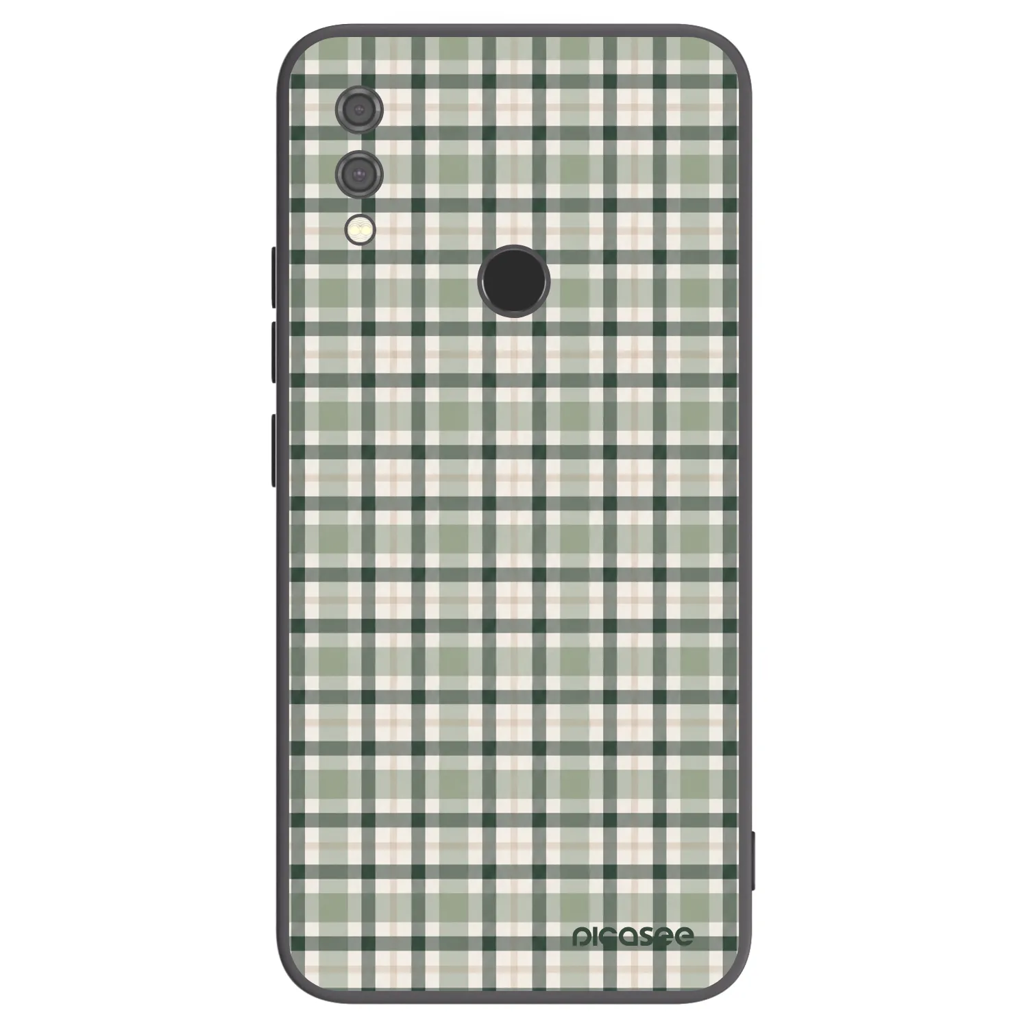 Picasee silikónový čierny obal pre Xiaomi Redmi Note 7 - Sage Tartan