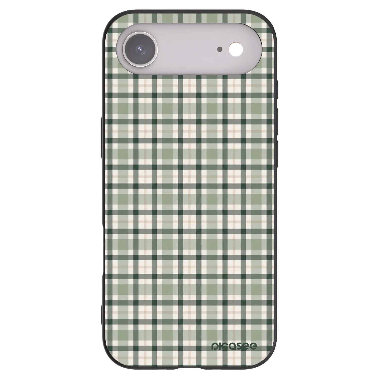 Picasee silikónový čierny obal pre Apple iPhone Air - Sage Tartan