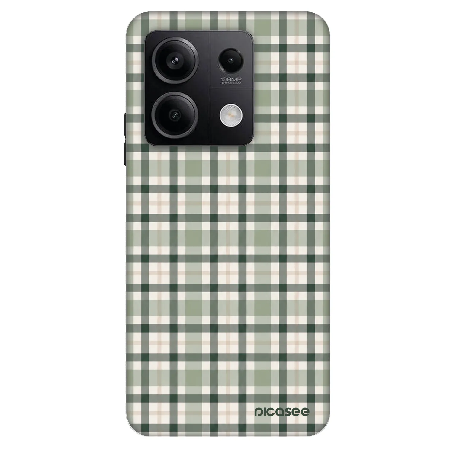 Picasee Fashion Case pre Xiaomi Redmi Note 13 5G - Sage Tartan