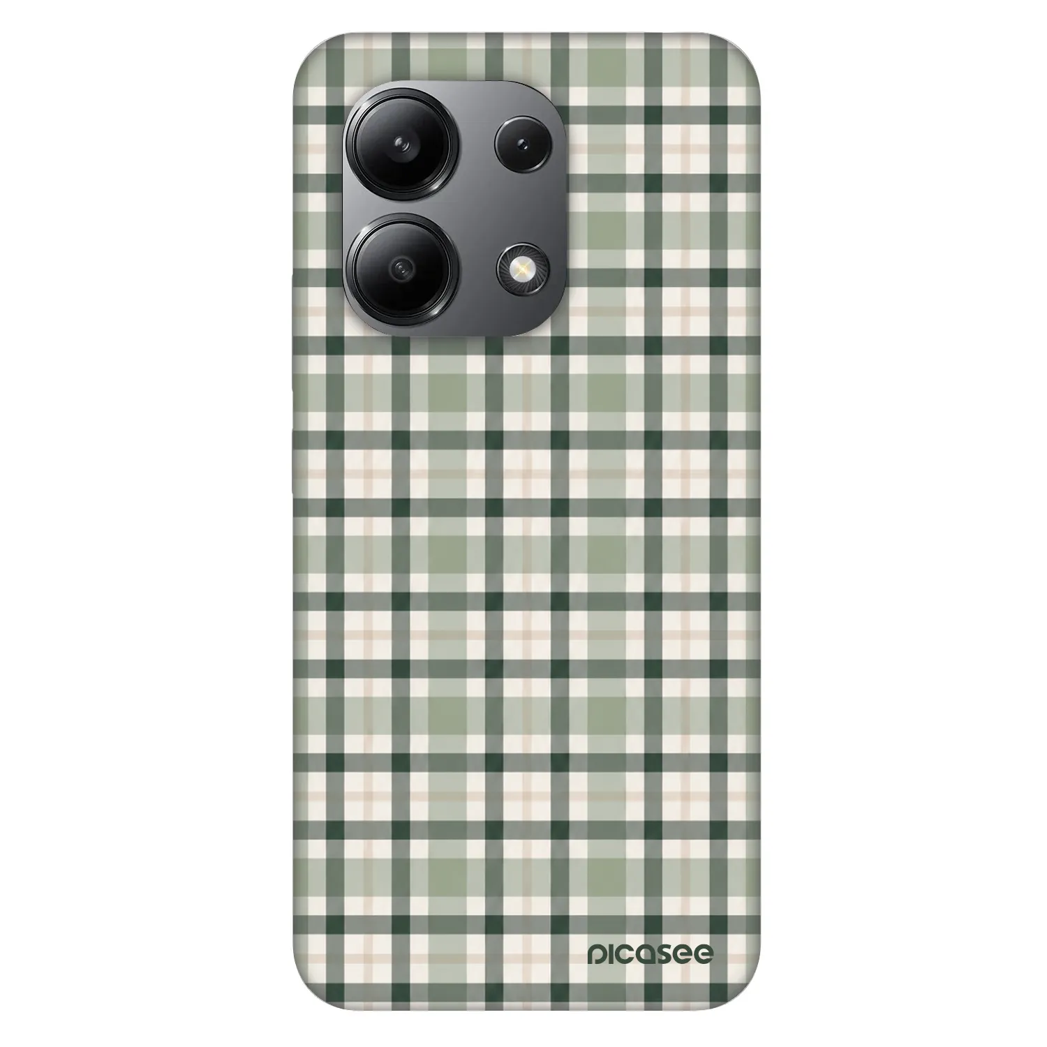 Picasee Fashion Case pre Xiaomi Redmi Note 13 4G - Sage Tartan