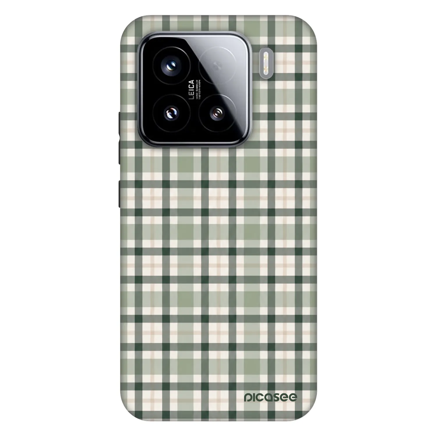 Picasee Fashion Case pre Xiaomi 15 - Sage Tartan