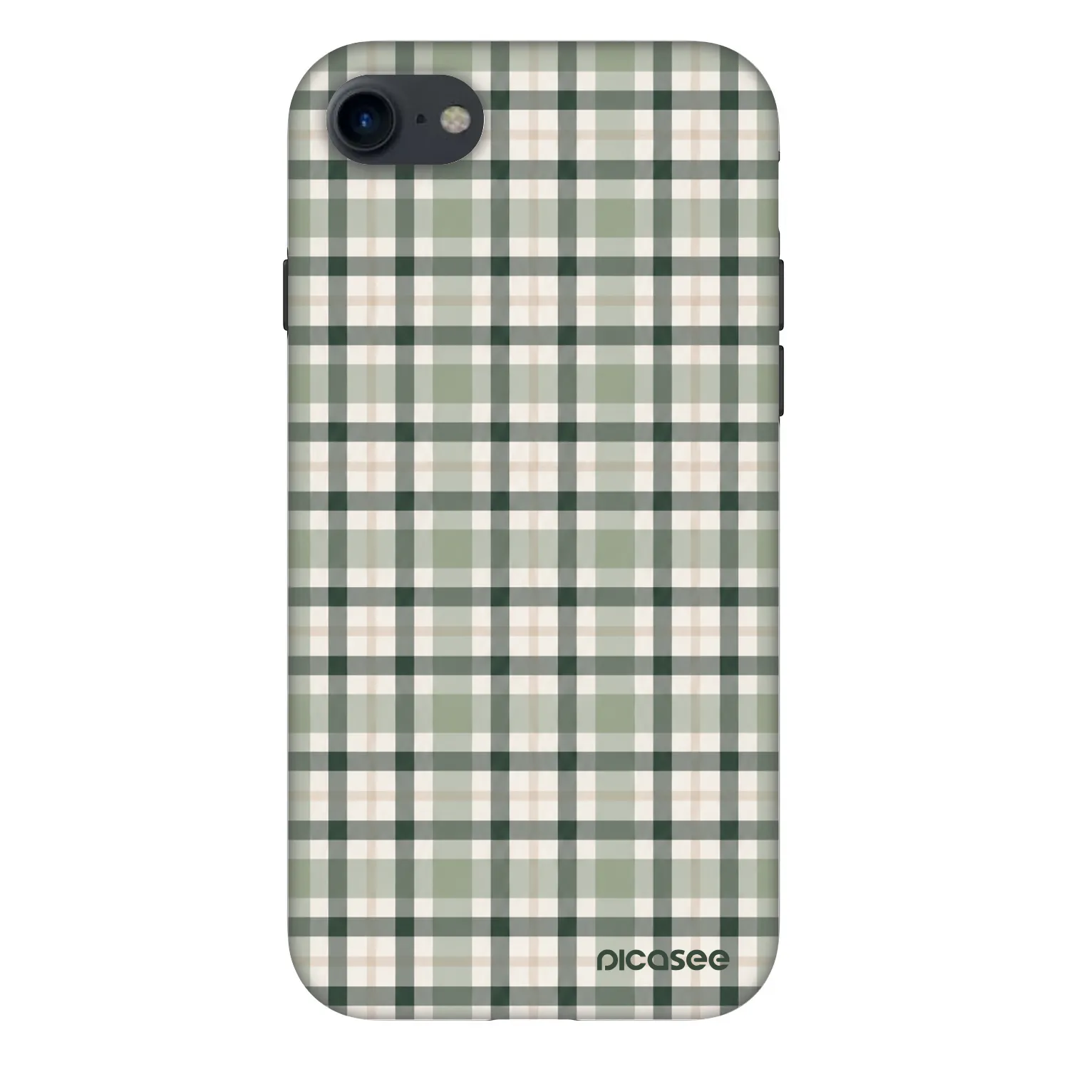 Picasee Fashion Case pre Apple iPhone 7 - Sage Tartan