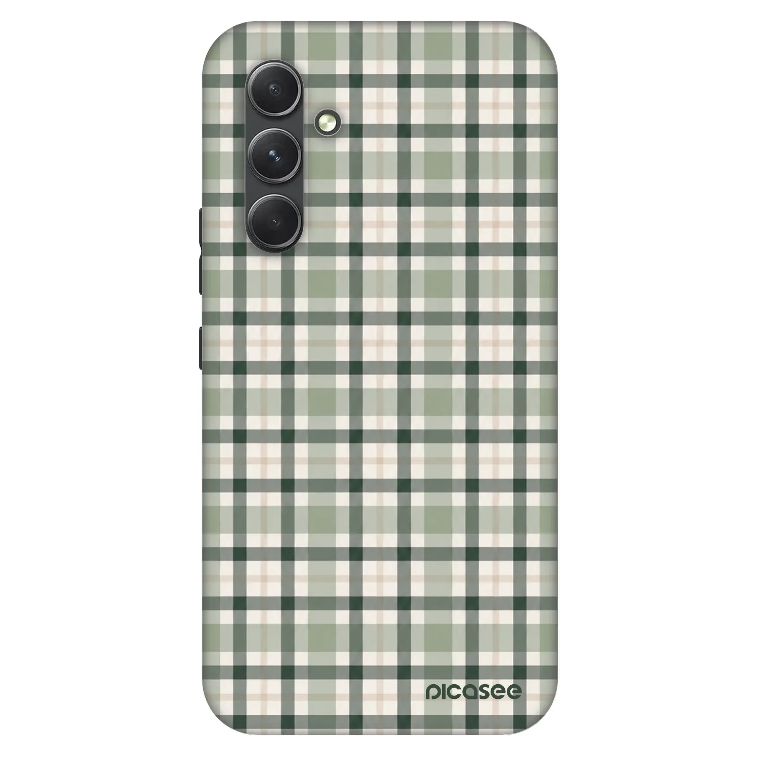 Picasee Fashion Case pre Samsung Galaxy A54 5G A546B - Sage Tartan