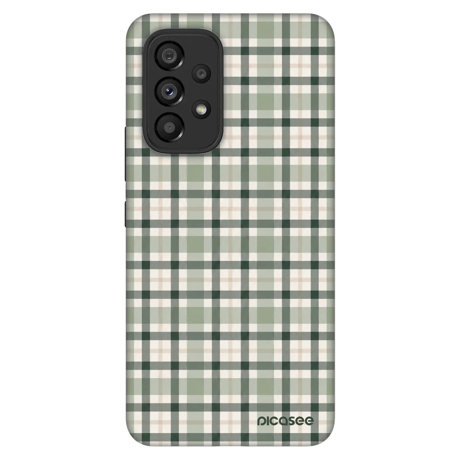 Picasee Fashion Case pre Samsung Galaxy A53 5G A536 - Sage Tartan