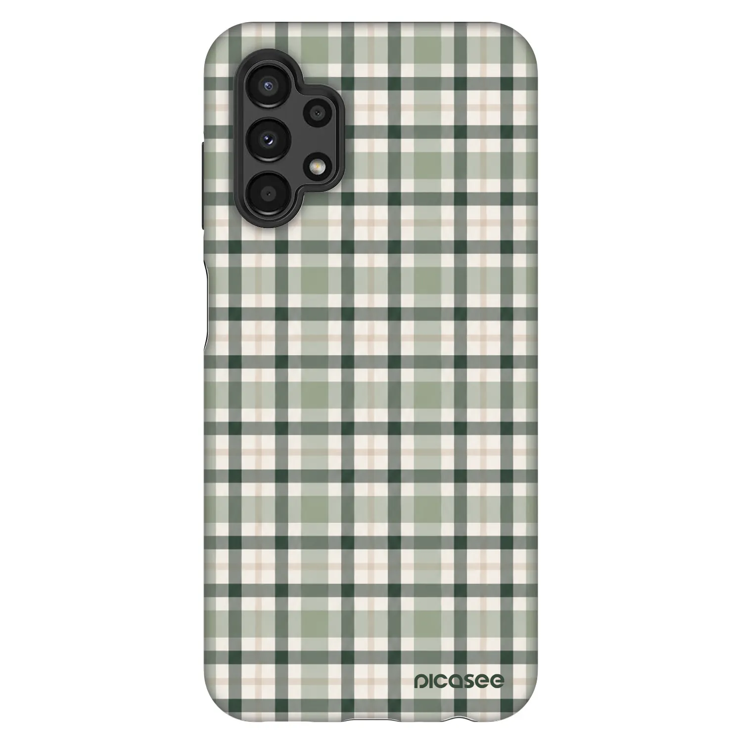 Picasee Fashion Case pre Samsung Galaxy A13 4G A135 - Sage Tartan