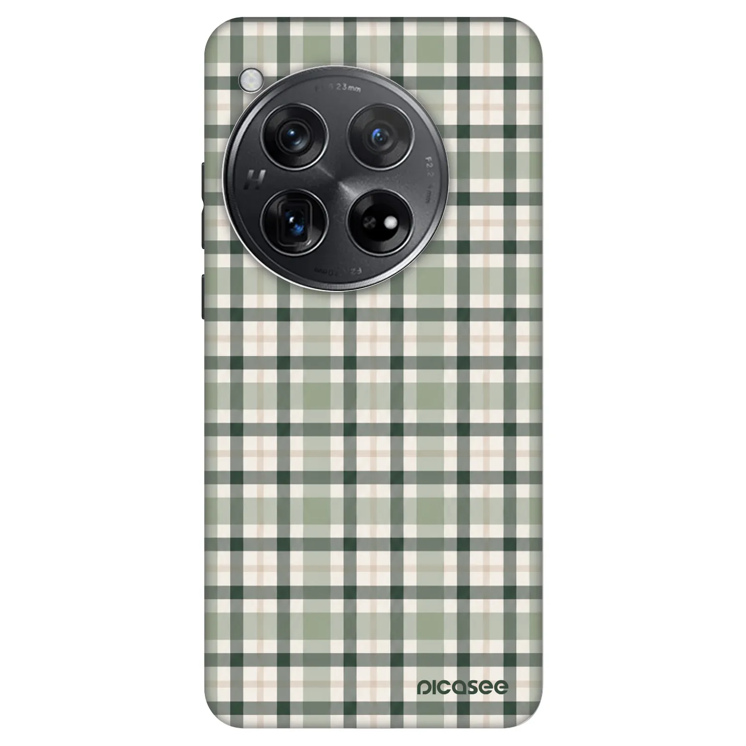 Picasee Fashion Case pre OnePlus 12 5G - Sage Tartan