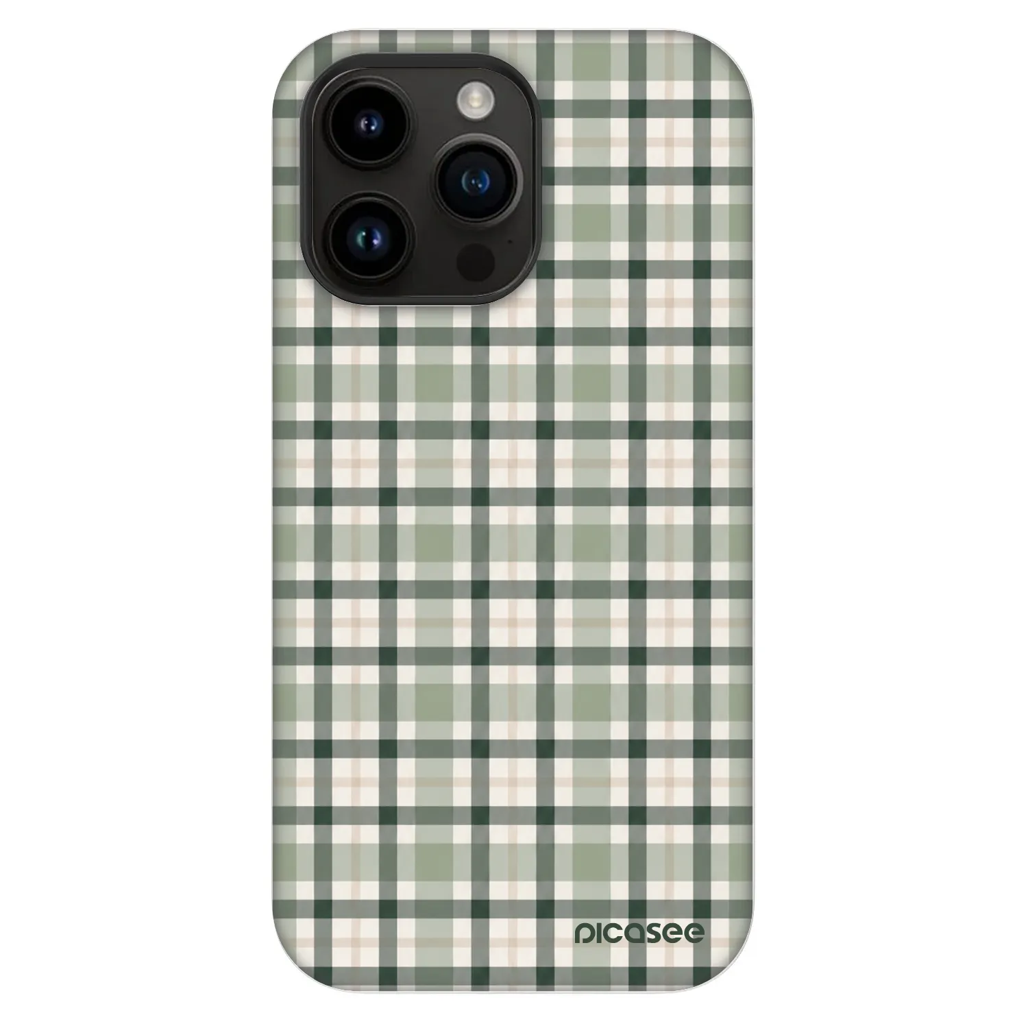 Picasee Fashion Case MagSafe pre Apple iPhone 14 Pro Max - Sage Tartan