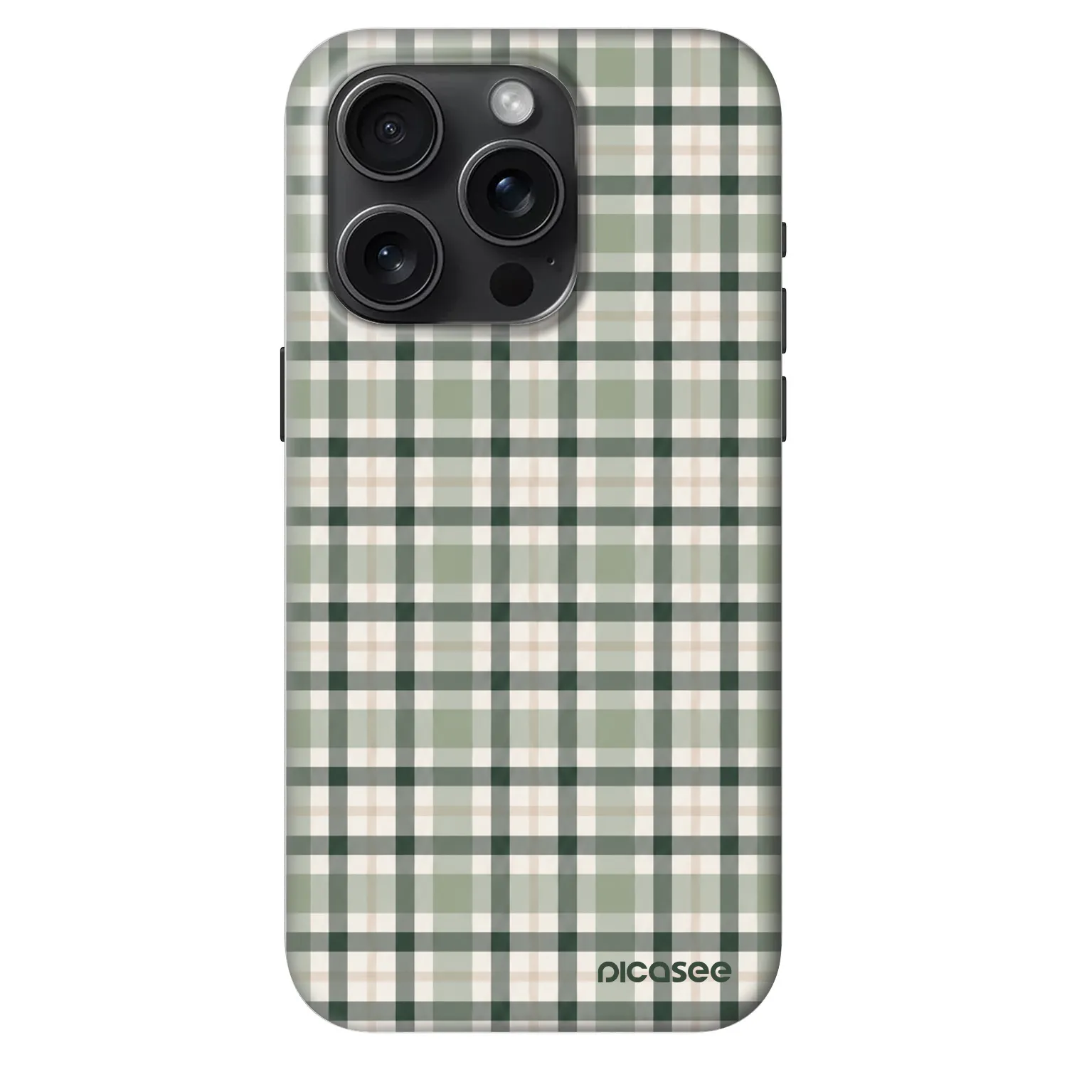 Picasee Fashion Case MagSafe pre Apple iPhone 15 Pro - Sage Tartan