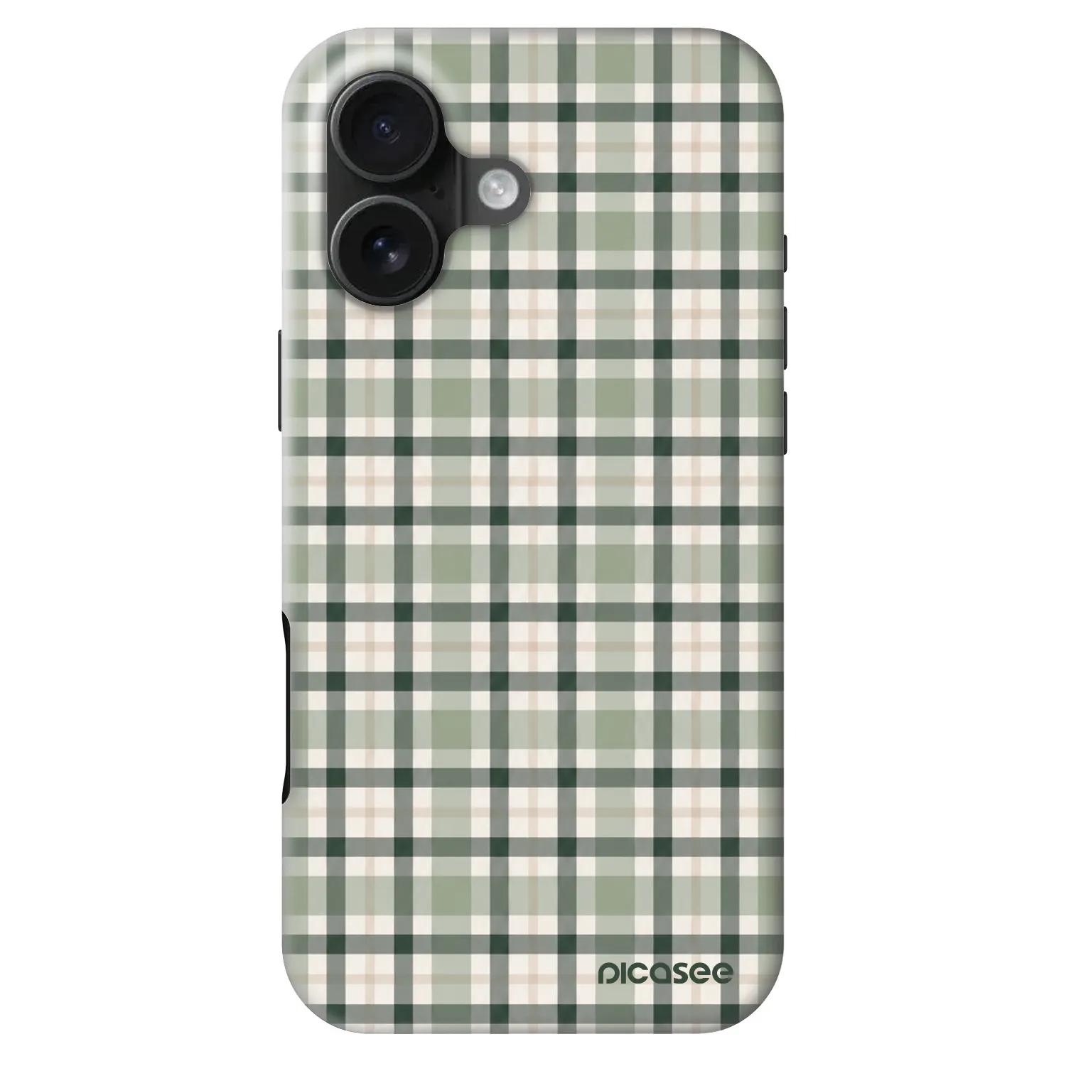 Picasee Fashion Case MagSafe pre Apple iPhone 16 - Sage Tartan