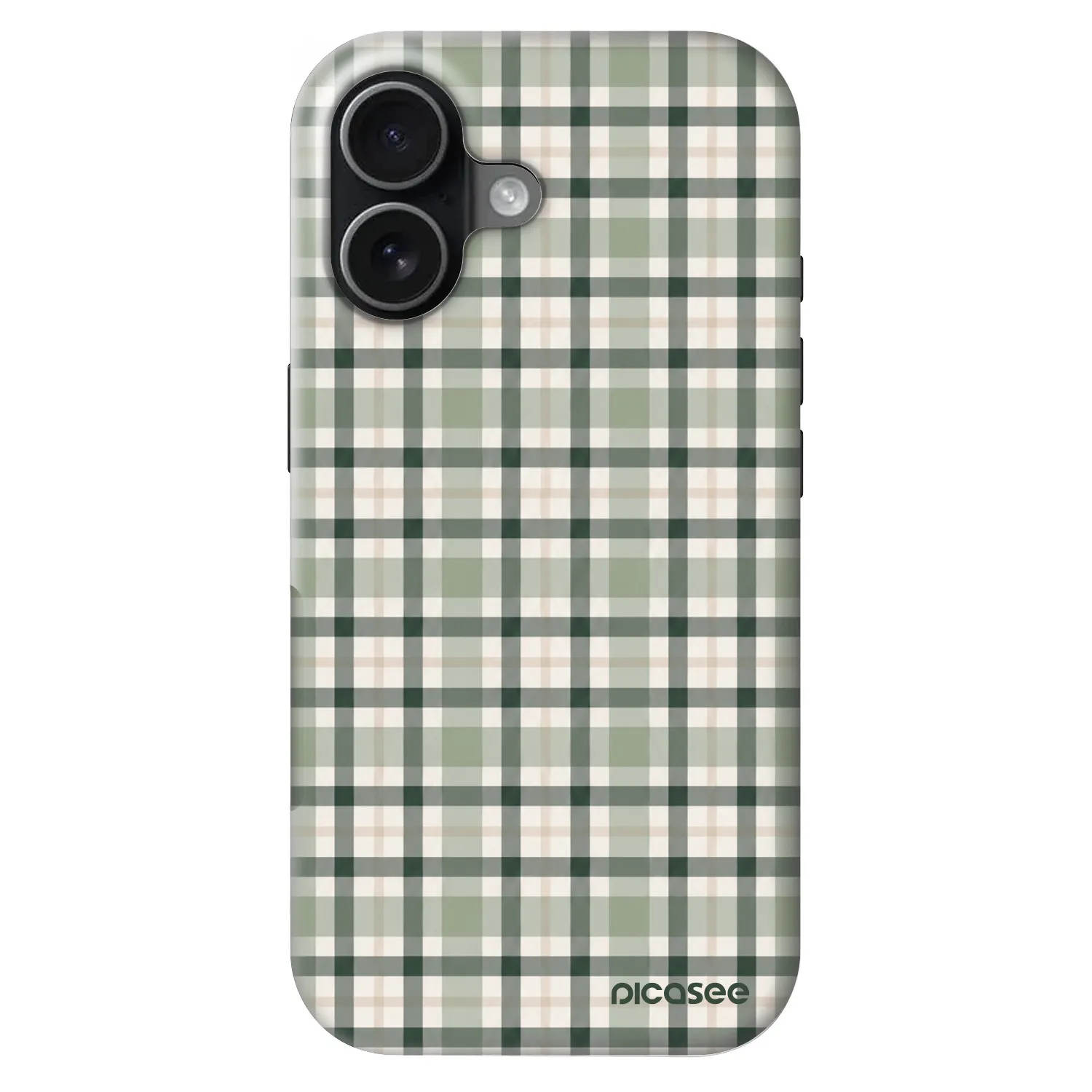 Picasee Fashion Case MagSafe pre Apple iPhone 17 - Sage Tartan