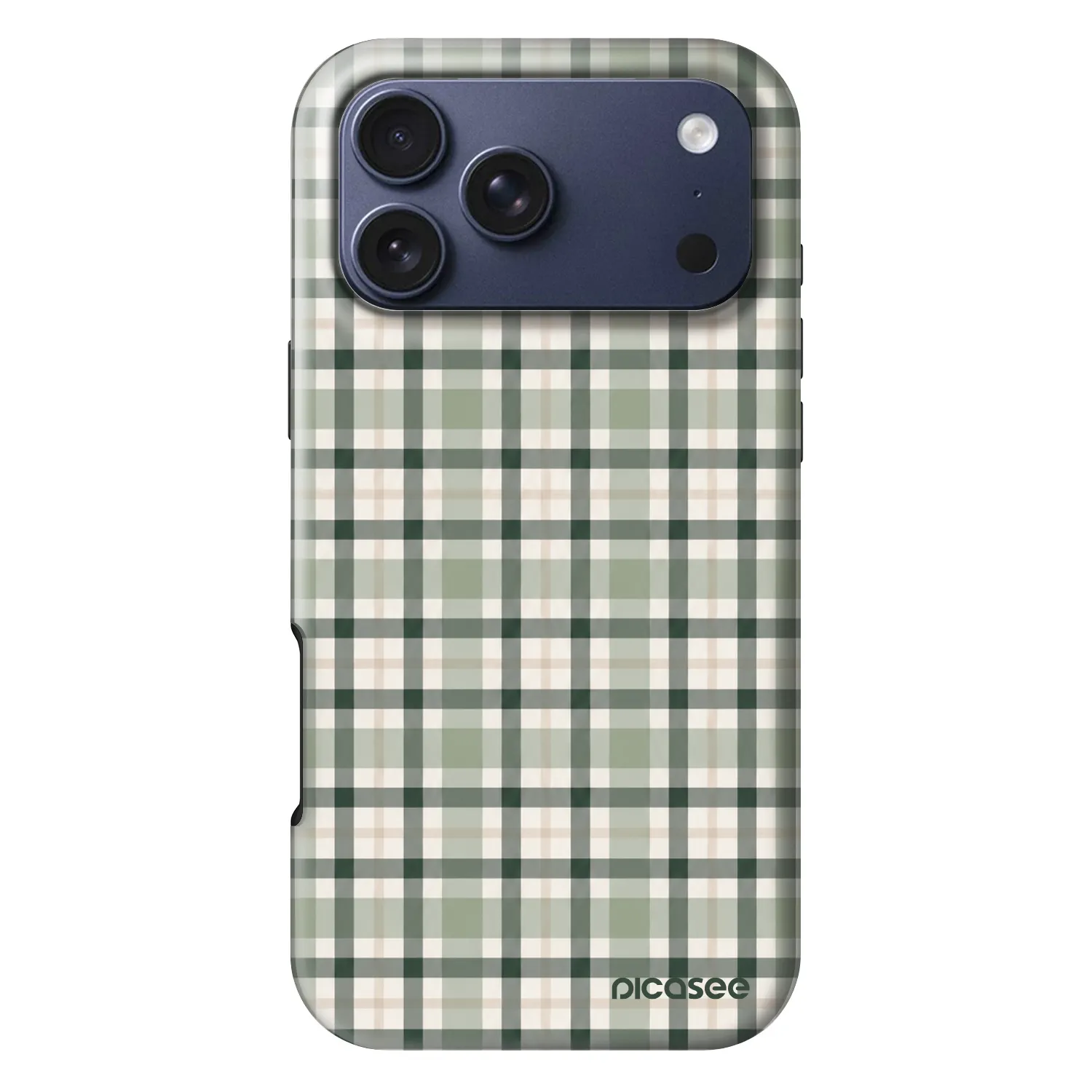 Picasee Fashion Case MagSafe pre Apple iPhone 17 Pro Max - Sage Tartan