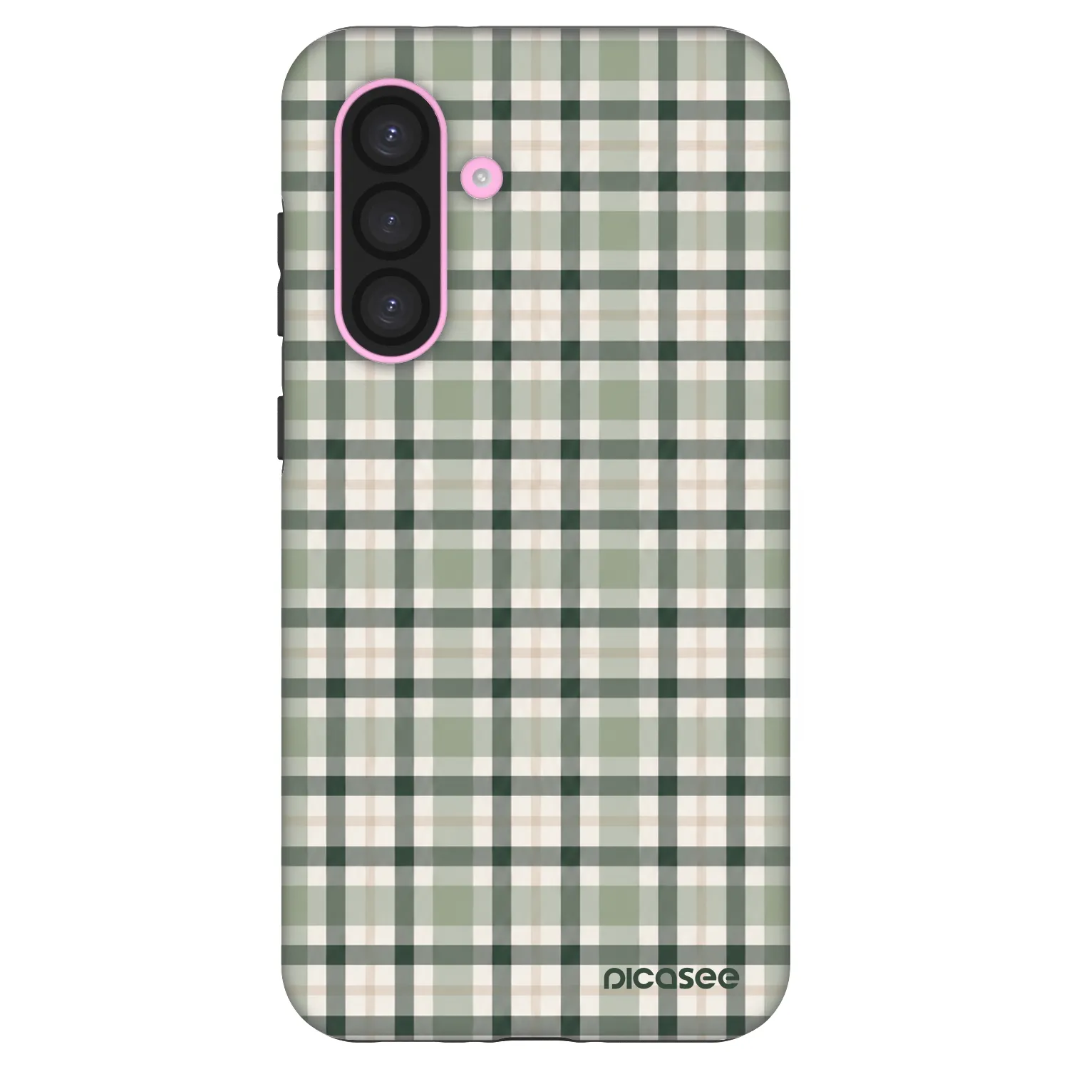 Picasee Fashion Case pre Samsung Galaxy A56 5G A566B - Sage Tartan