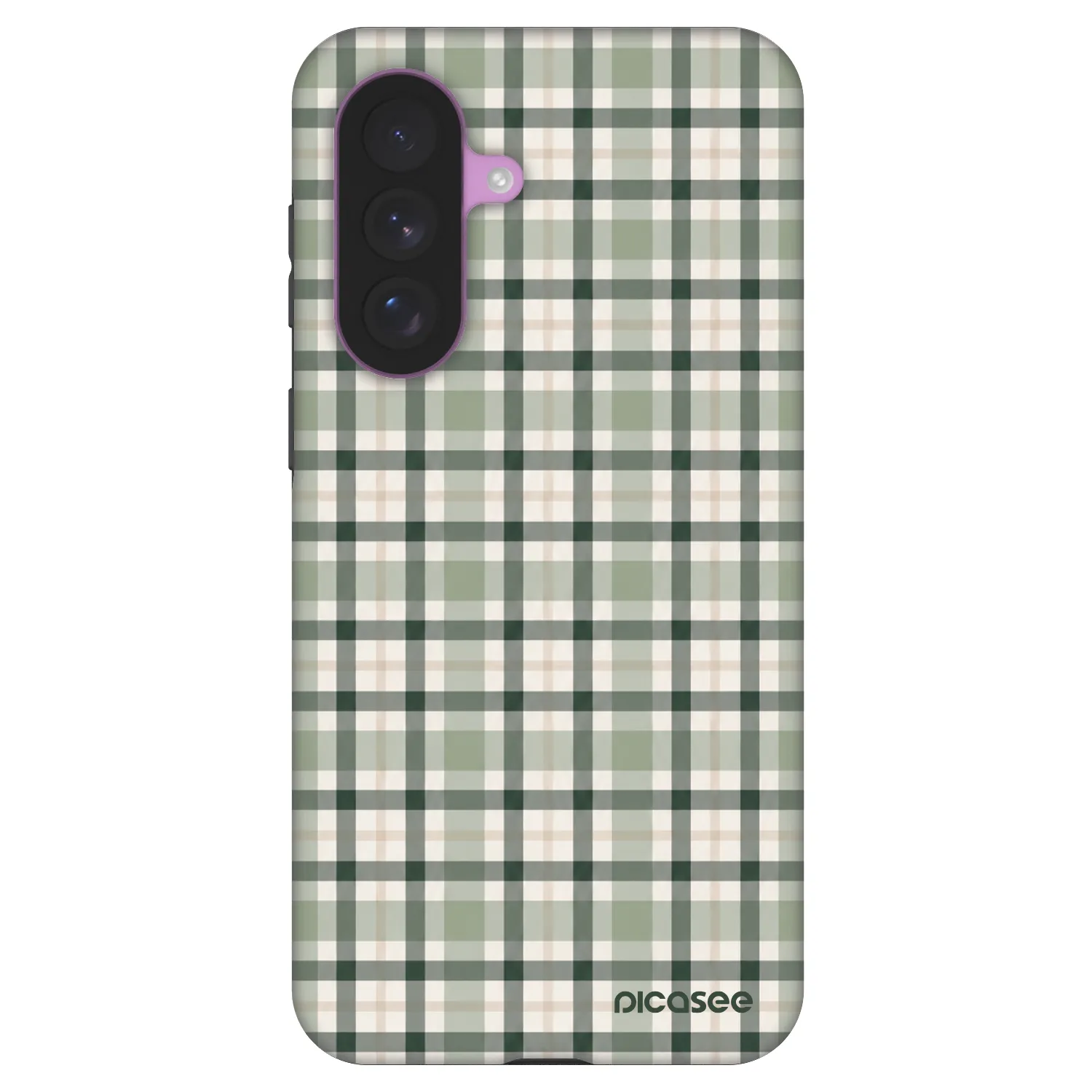 Picasee Fashion Case pre Samsung Galaxy A57 5G - Sage Tartan