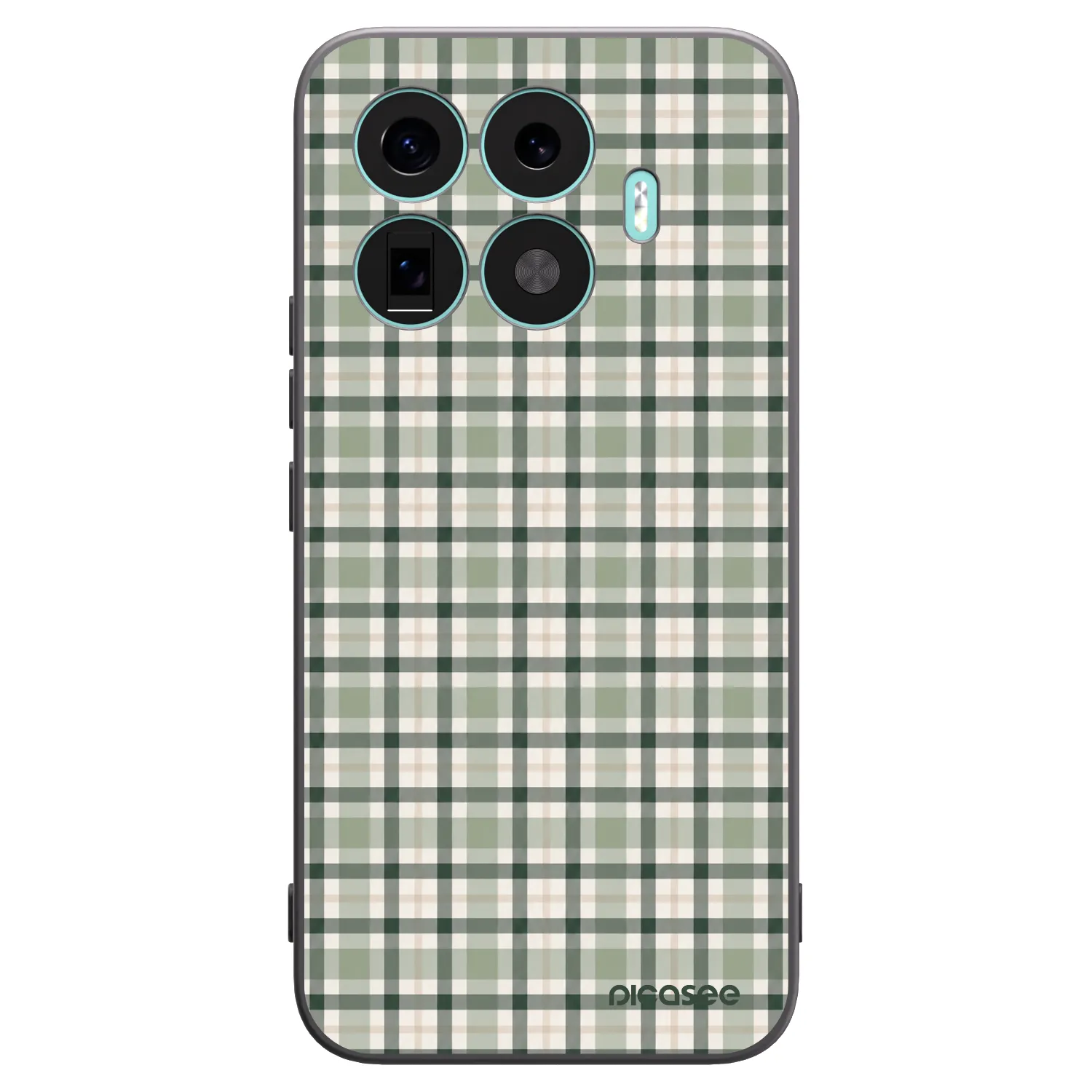 Picasee silikónový čierny obal pre Xiaomi 17T Pro - Sage Tartan