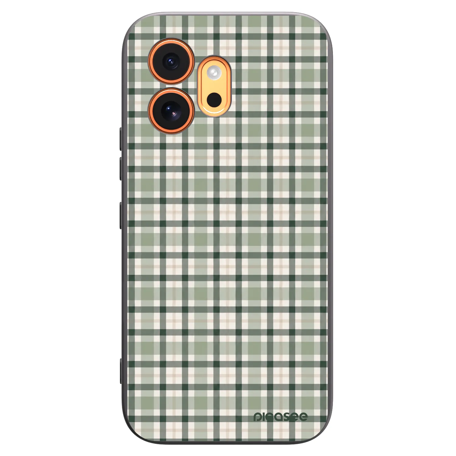 Picasee silikónový čierny obal pre Honor 600 - Sage Tartan