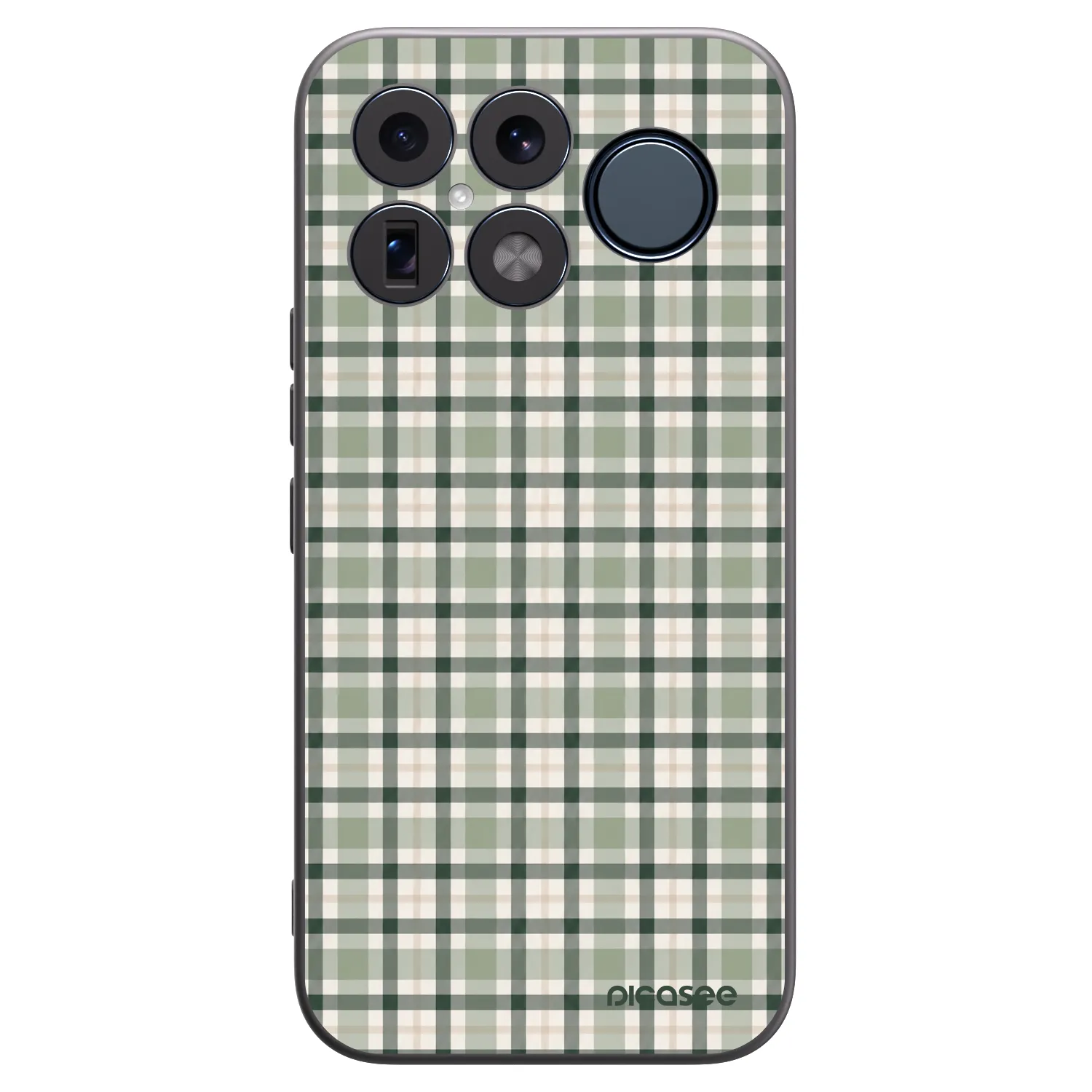 Picasee silikónový čierny obal pre Xiaomi Poco F8 Ultra - Sage Tartan