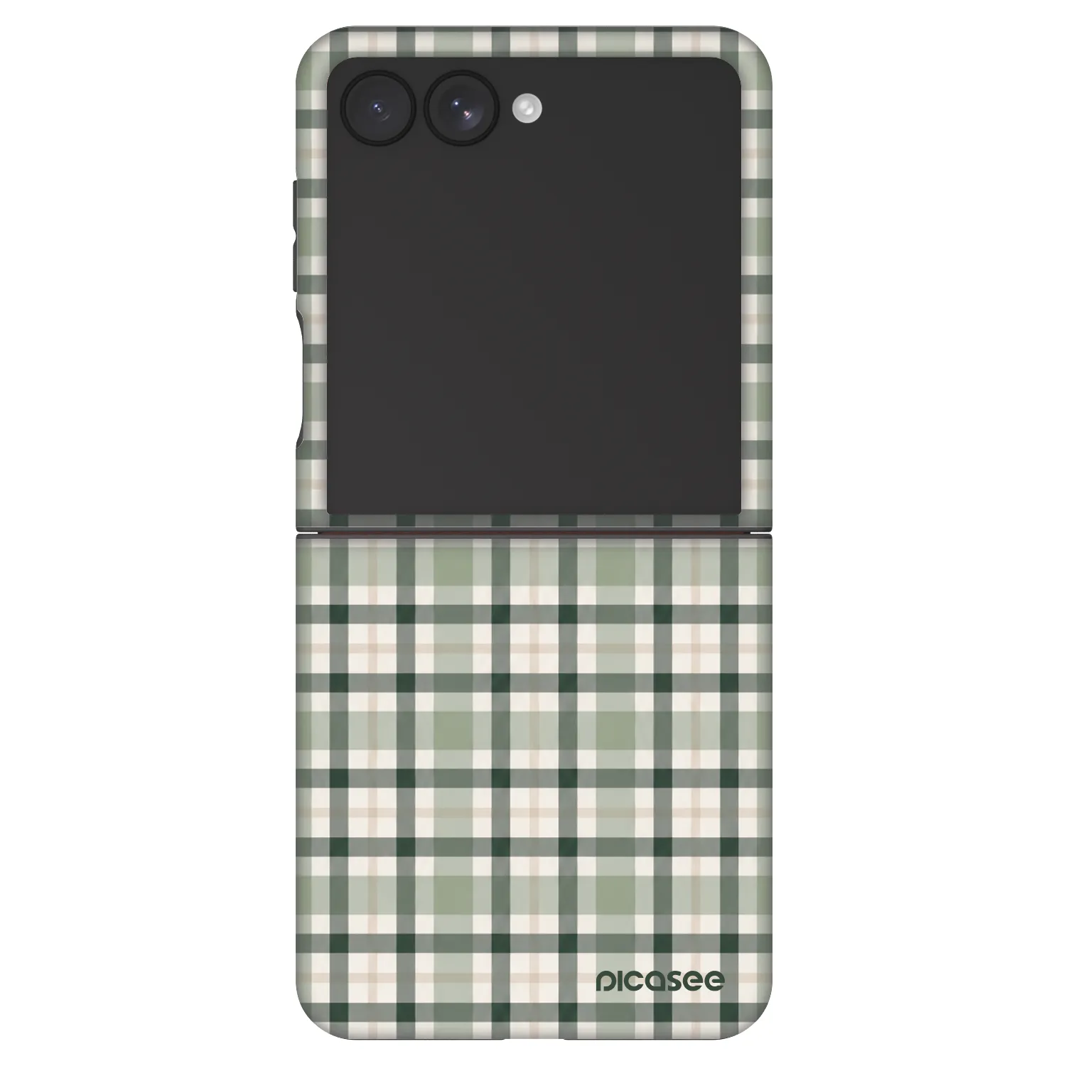 Picasee Fashion Case pre Samsung Galaxy Z Flip7 5G - Sage Tartan