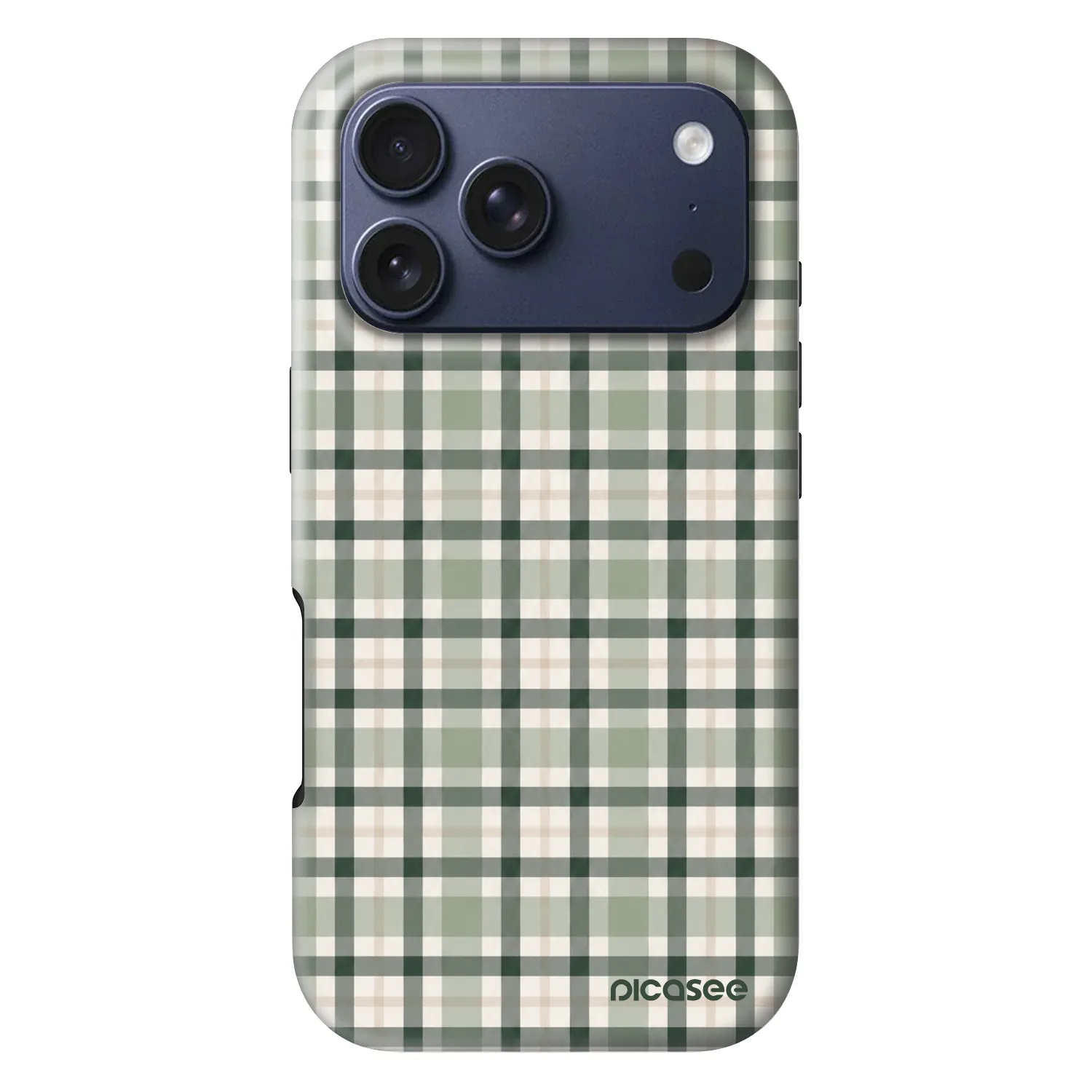 Picasee Fashion Case MagSafe pre Apple iPhone 18 Pro - Sage Tartan