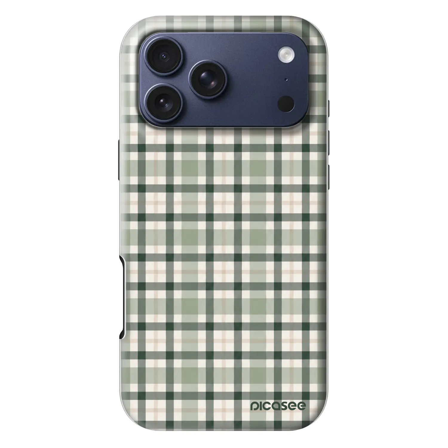 Picasee Fashion Case MagSafe pre Apple iPhone 18 Pro Max - Sage Tartan