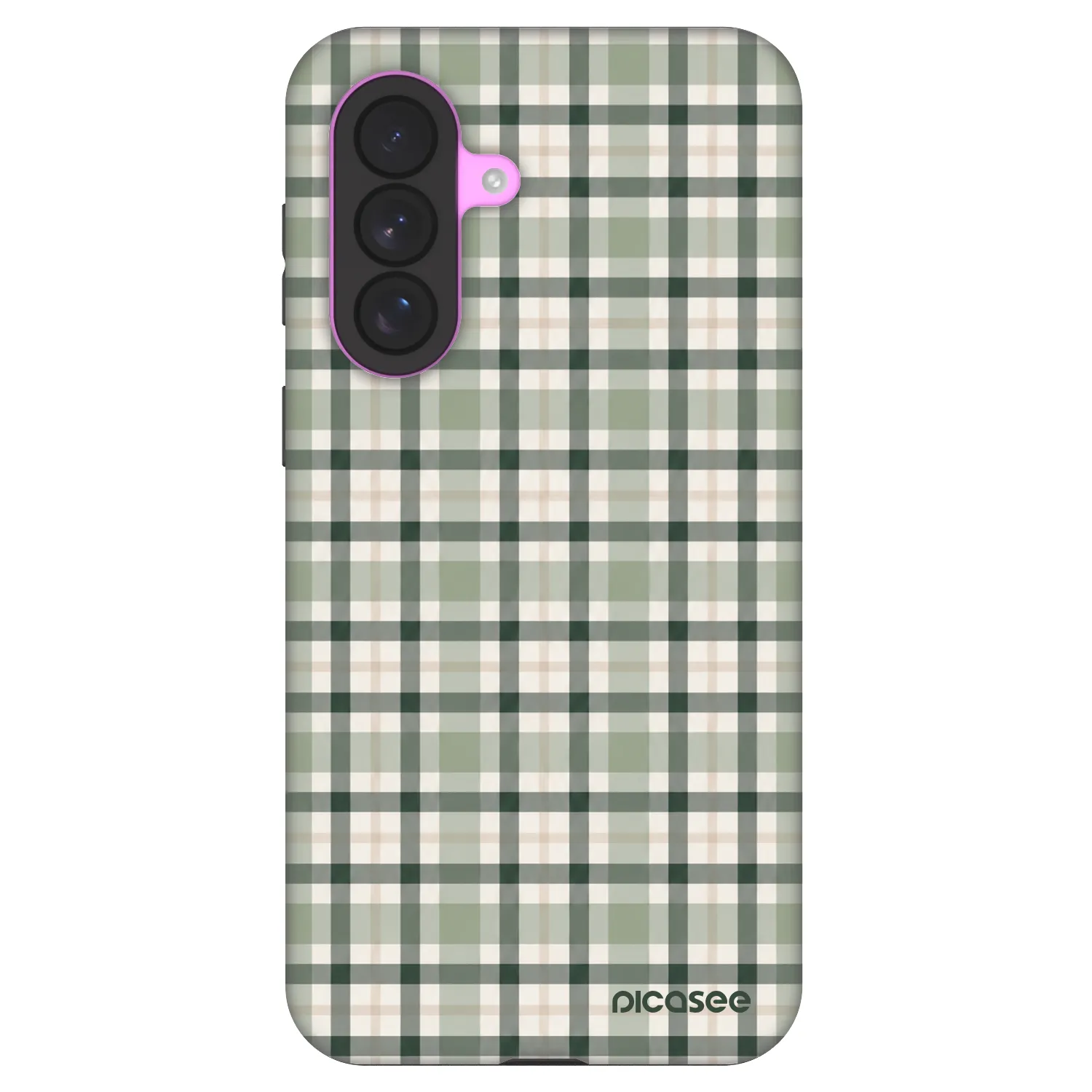 Picasee Fashion Case pre Samsung Galaxy A37 - Sage Tartan