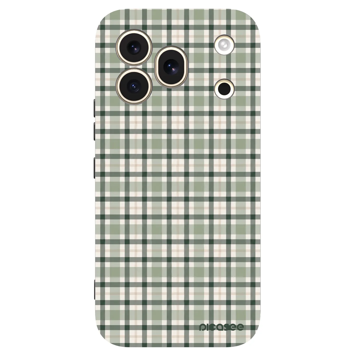 Picasee silikónový čierny obal pre Honor 600 Pro - Sage Tartan