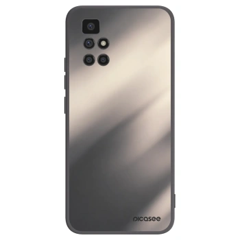 Picasee silikónový čierny obal pre Xiaomi Redmi 10 (2022) - Smoky Beige