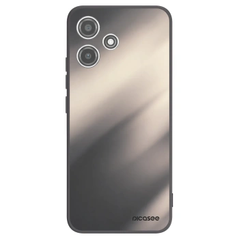 Picasee silikónový čierny obal pre Xiaomi Redmi 12 5G - Smoky Beige