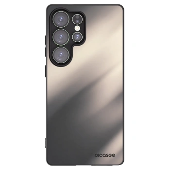 Picasee silikónový čierny obal pre Samsung Galaxy S25 Ultra 5G - Smoky Beige