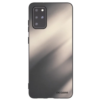 Picasee silikónový čierny obal pre Samsung Galaxy S20+ G985F - Smoky Beige