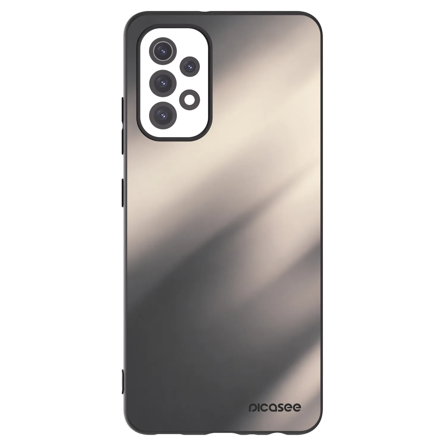 Picasee silikónový čierny obal pre Samsung Galaxy A32 5G A326B - Smoky Beige