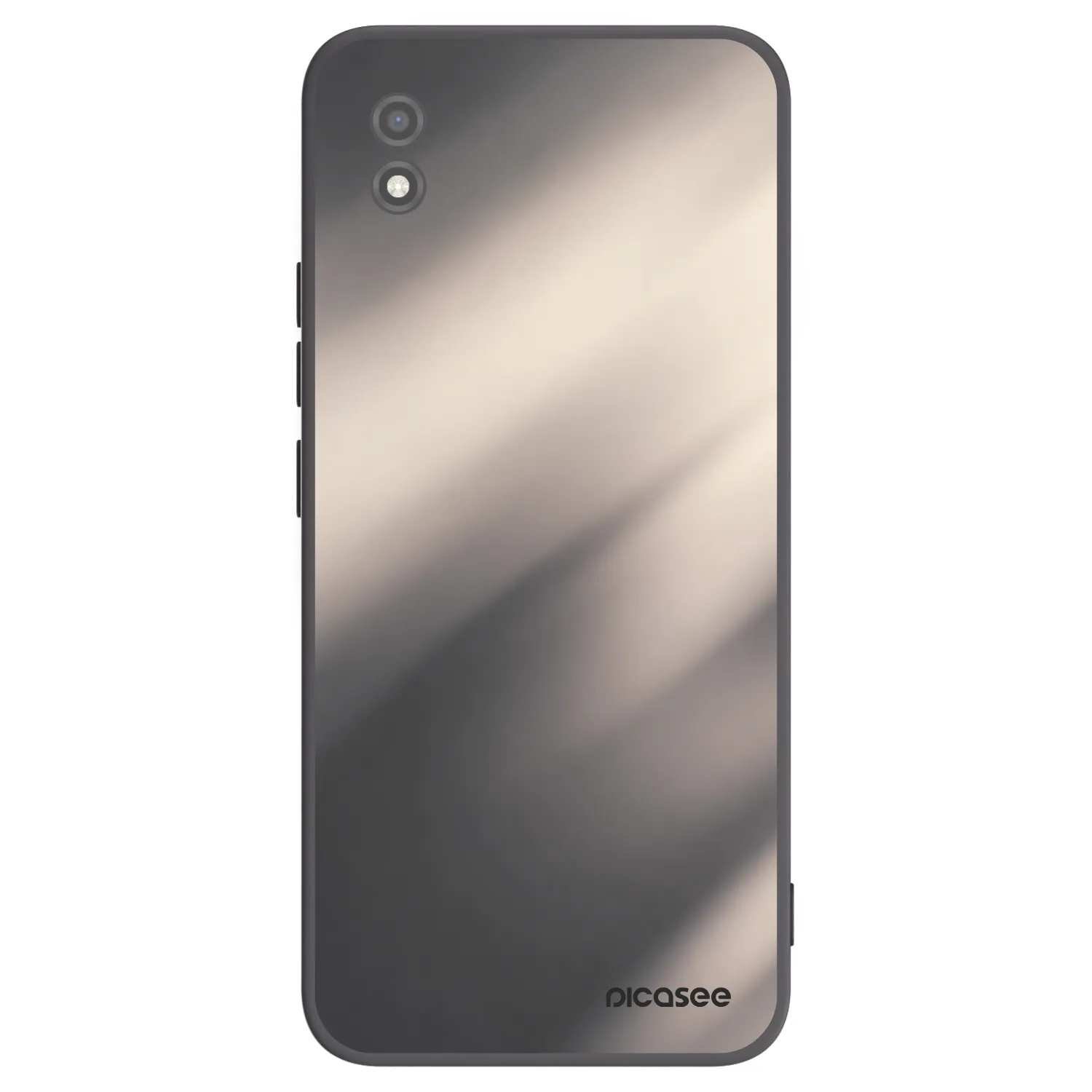 Picasee silikónový čierny obal pre Realme C11 (2021) - Smoky Beige