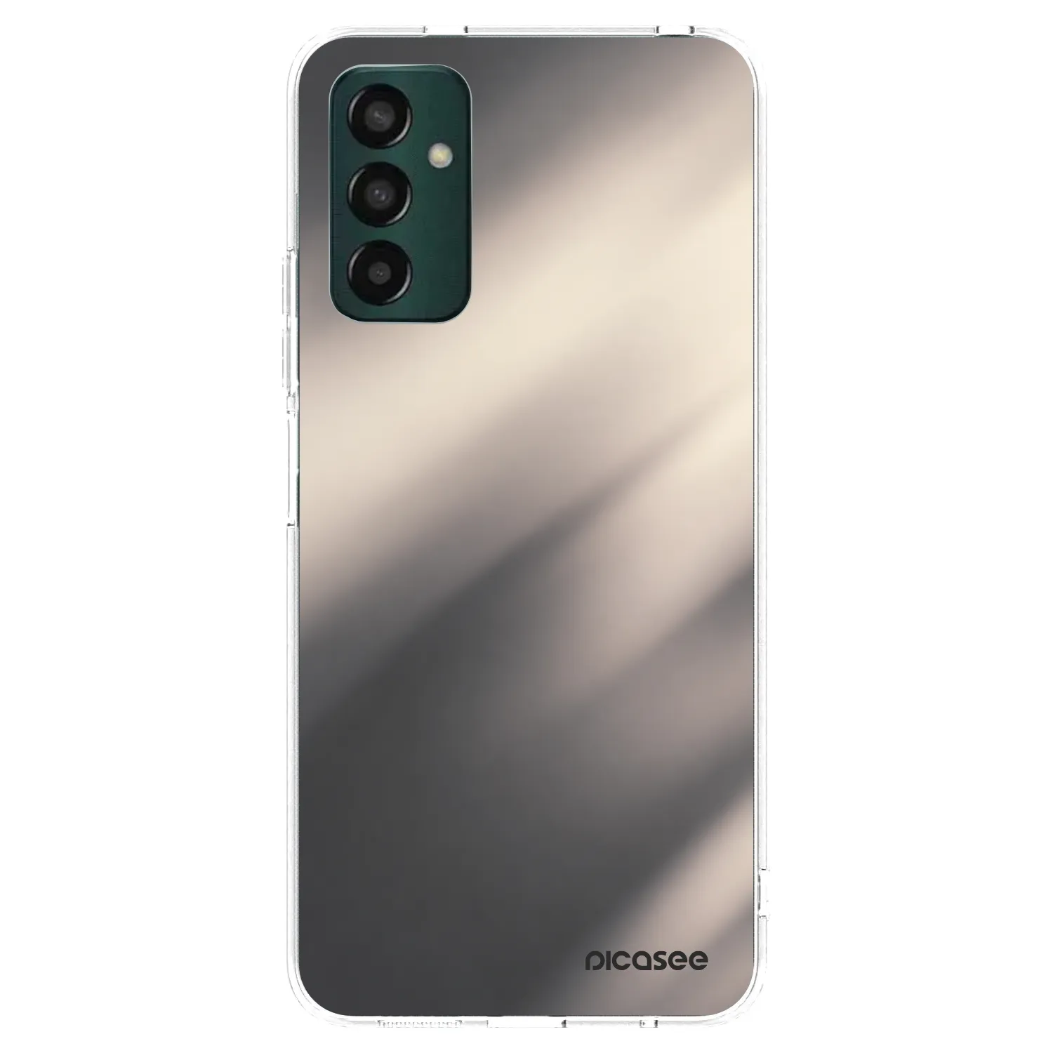 Picasee silikónový prehľadný obal pre Samsung Galaxy M23 5G - Smoky Beige