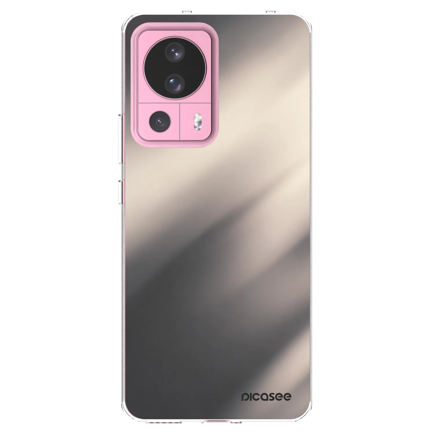 Picasee silikónový prehľadný obal pre Xiaomi 13 Lite - Smoky Beige