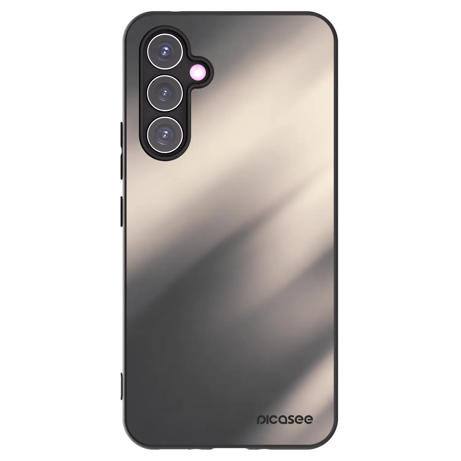 Picasee silikónový čierny obal pre Samsung Galaxy A54 5G A546B - Smoky Beige