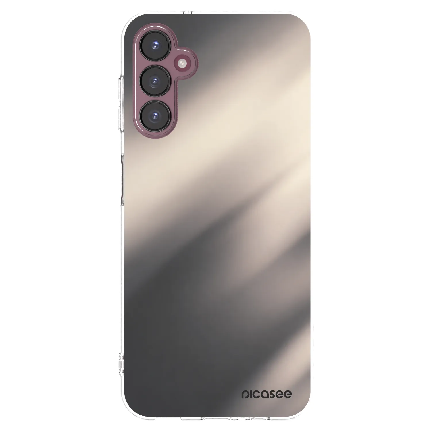 Picasee silikónový prehľadný obal pre Samsung Galaxy A05s A057G - Smoky Beige